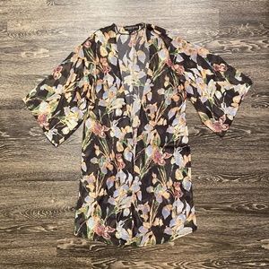 Topshop Petite Floral Kimono